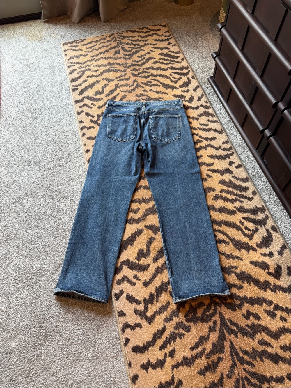 Agolde Fran low slung straight leg Jean - Picture 5 of 5